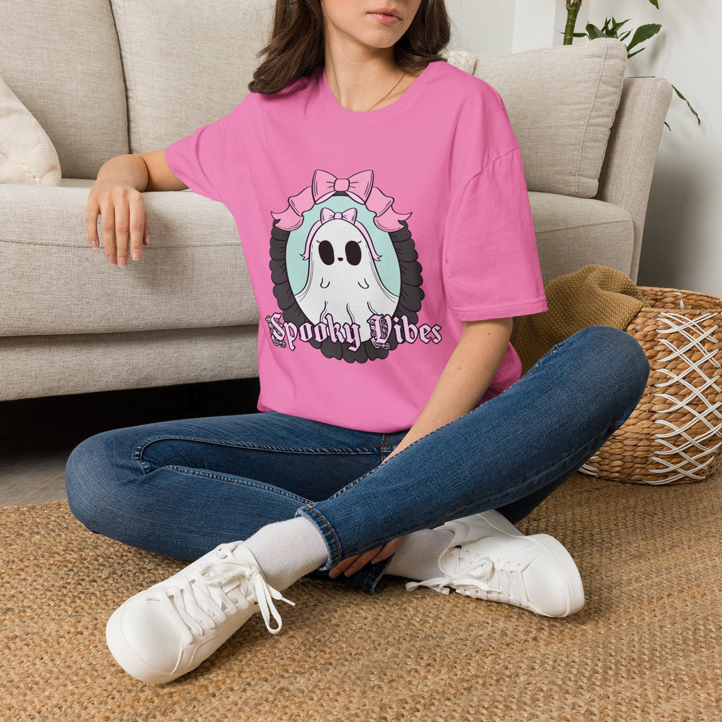 Spooky Vibes Ghost T-Shirt