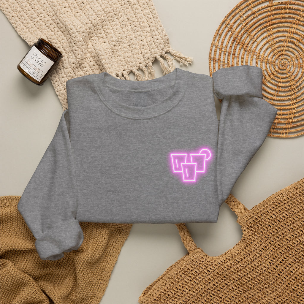 Crewneck Sweatshirt — "Trust Me You Can Dance" Vodka Graphic