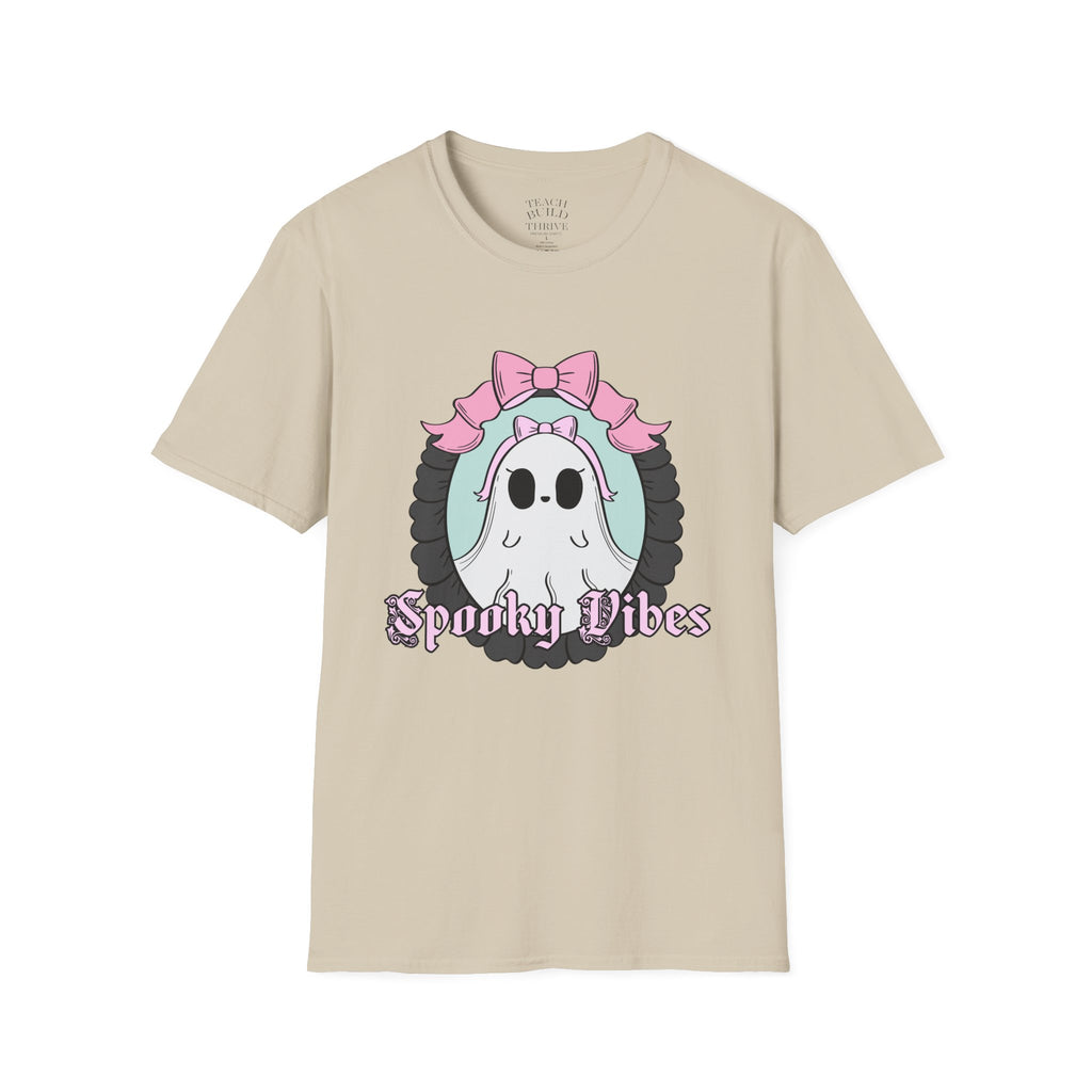 Spooky Vibes Ghost T-Shirt