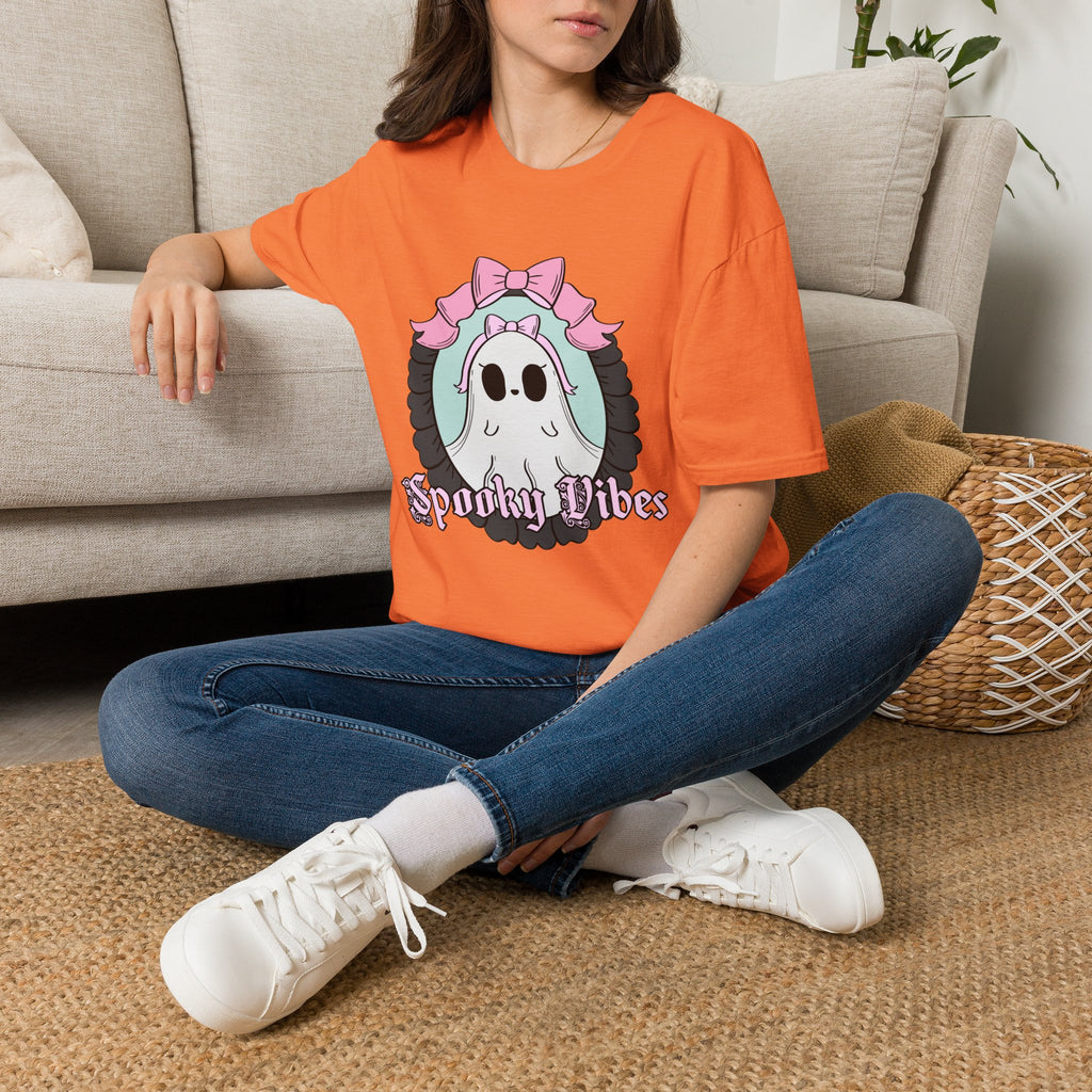 Spooky Vibes Ghost T-Shirt