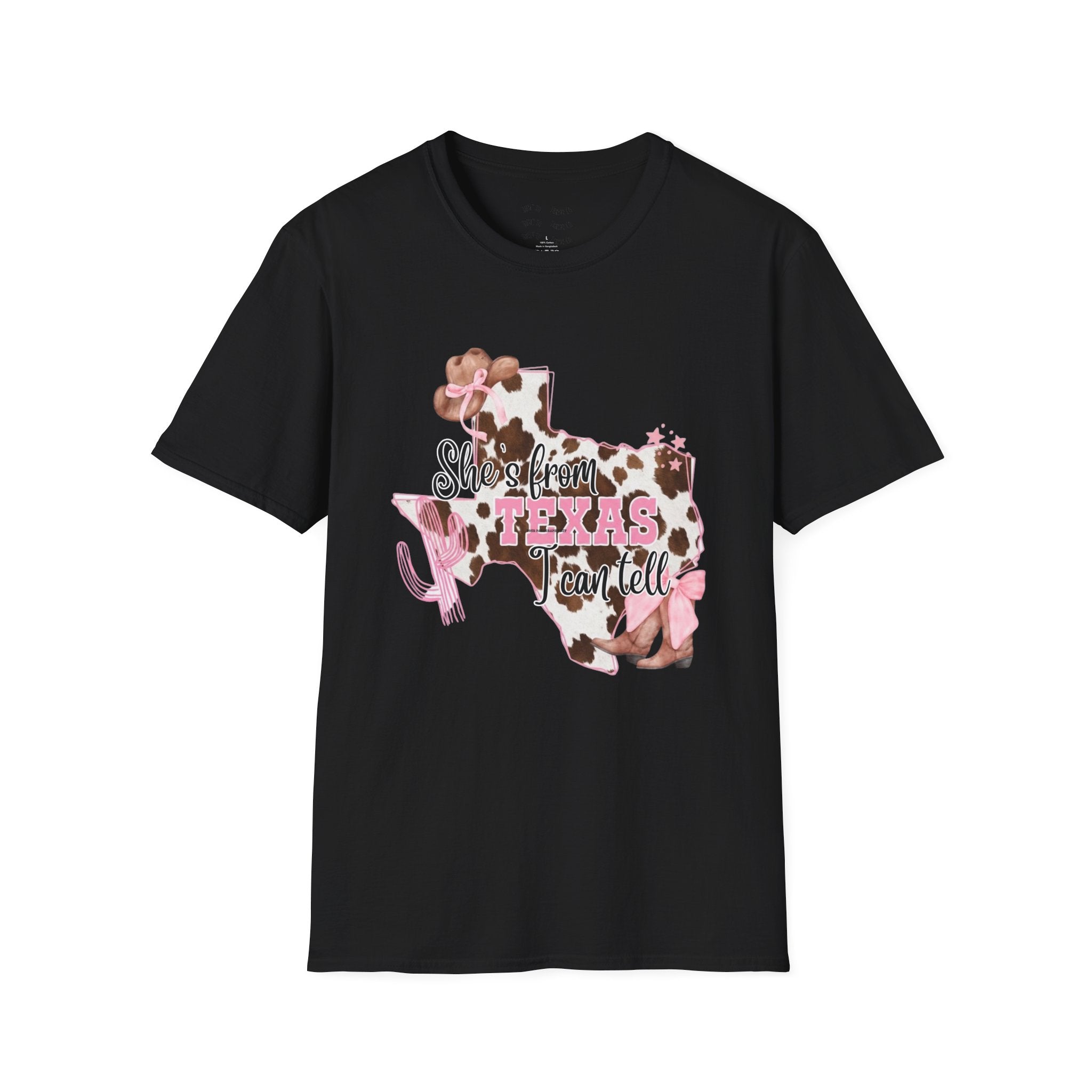 She’s from Texas Unisex Softstyle T-Shirt