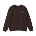 Kiss Graphic Sweatshirt — "I Have a Heart But This Mouth" Lip Print Crewneck