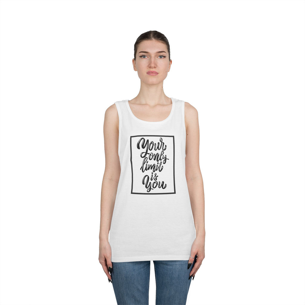 Inspirational 'Your Only Limit Is You' Tank Top