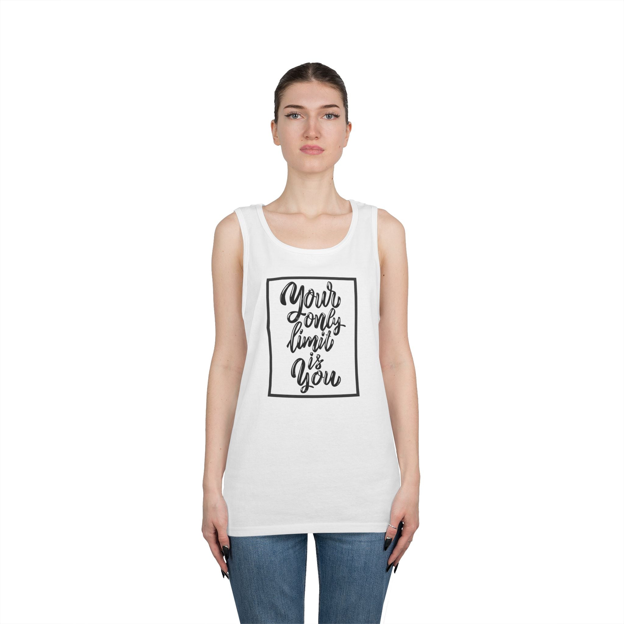 Inspirational 'Your Only Limit Is You' Tank Top