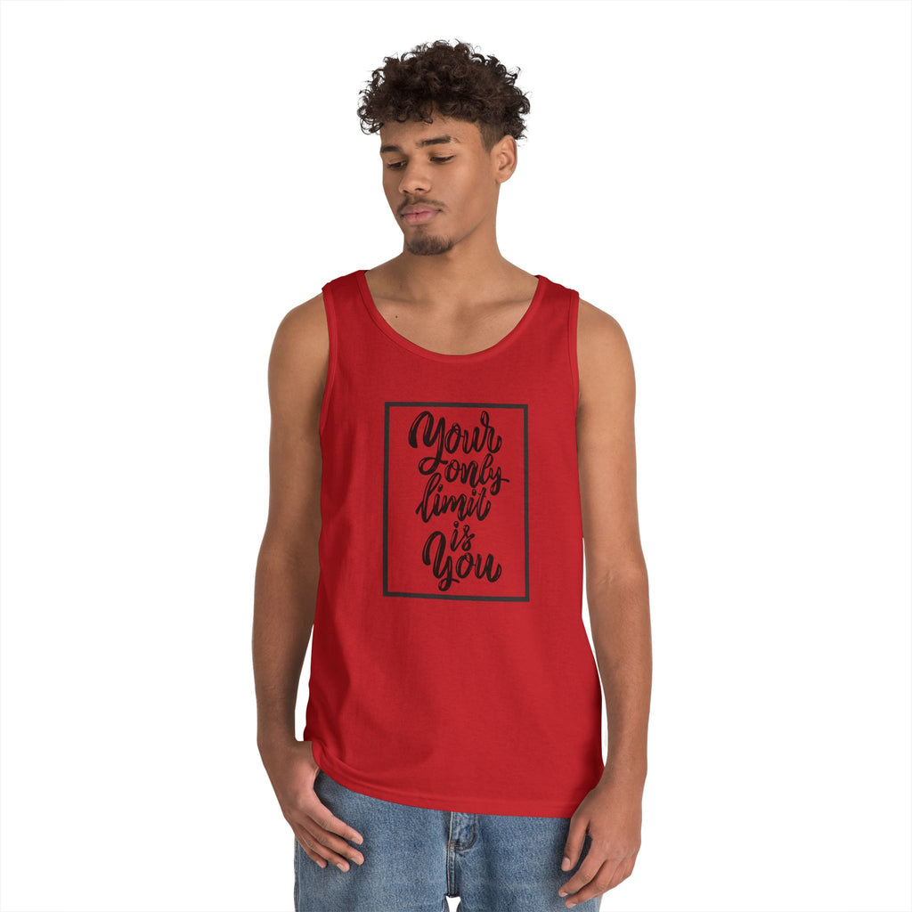 Inspirational 'Your Only Limit Is You' Tank Top