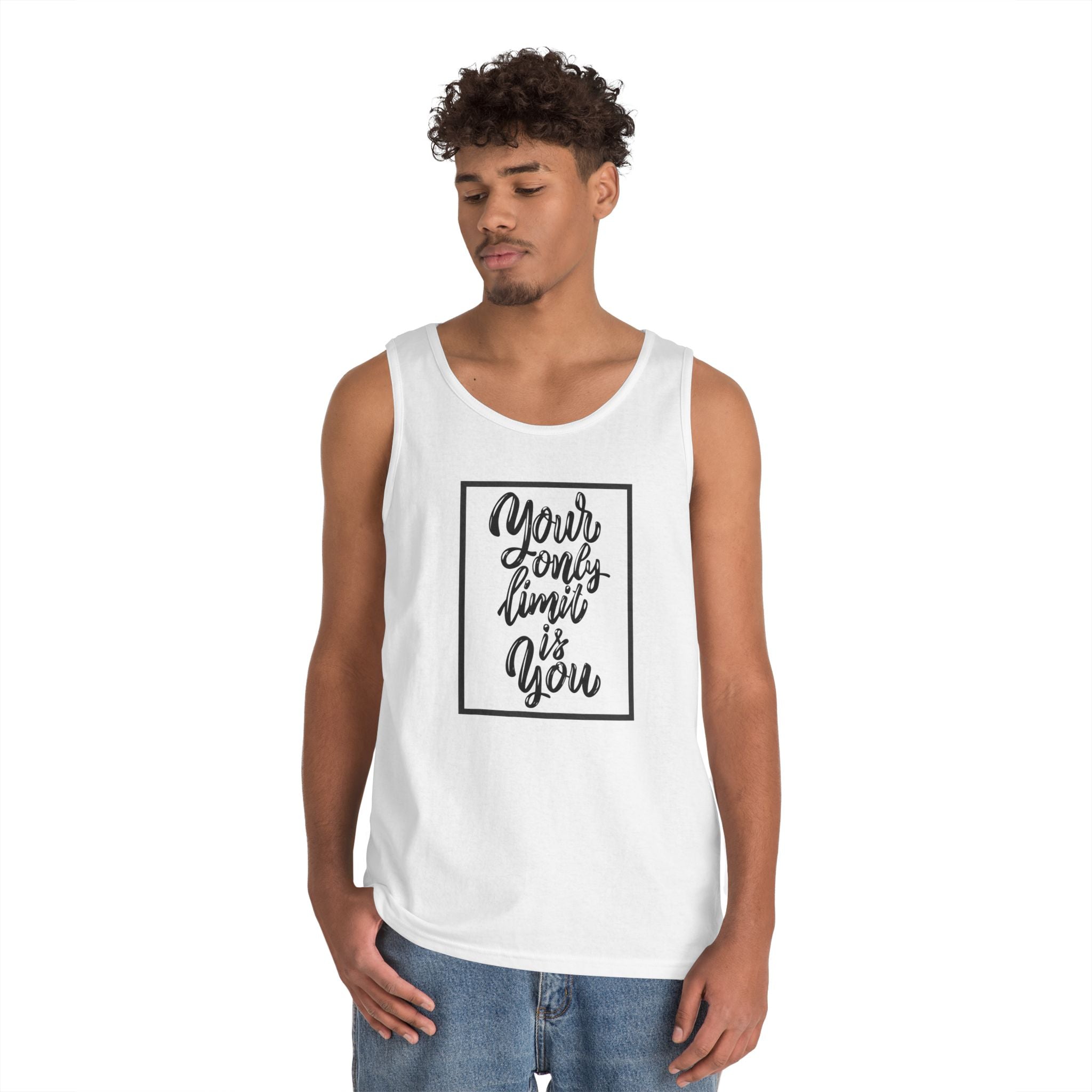 Inspirational 'Your Only Limit Is You' Tank Top