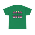 Pink Pencil Name Teacher Tee | Personalized Classroom Shirt