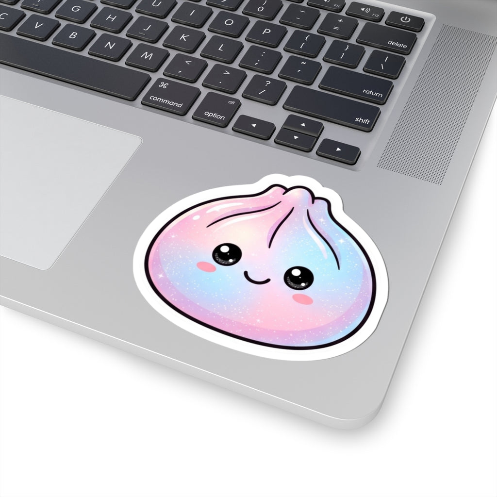 Kawaii Galaxy Dumpling Sticker — Cute Pastel Food Kawaii Laptop Decal