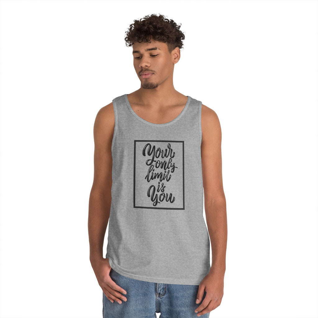Inspirational 'Your Only Limit Is You' Tank Top