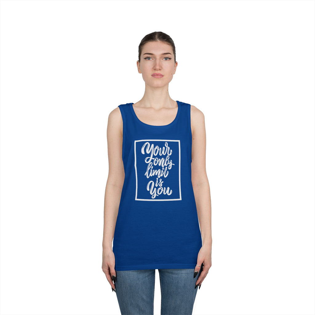 Inspirational 'Your Only Limit Is You' Tank Top