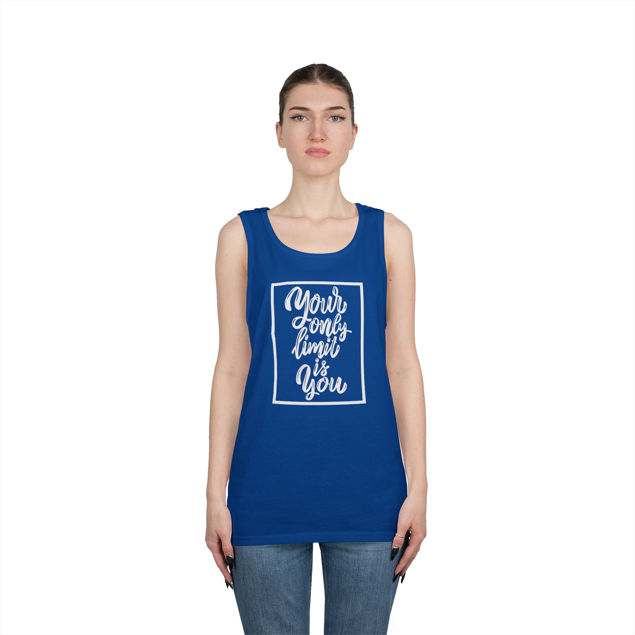 Inspirational 'Your Only Limit Is You' Tank Top
