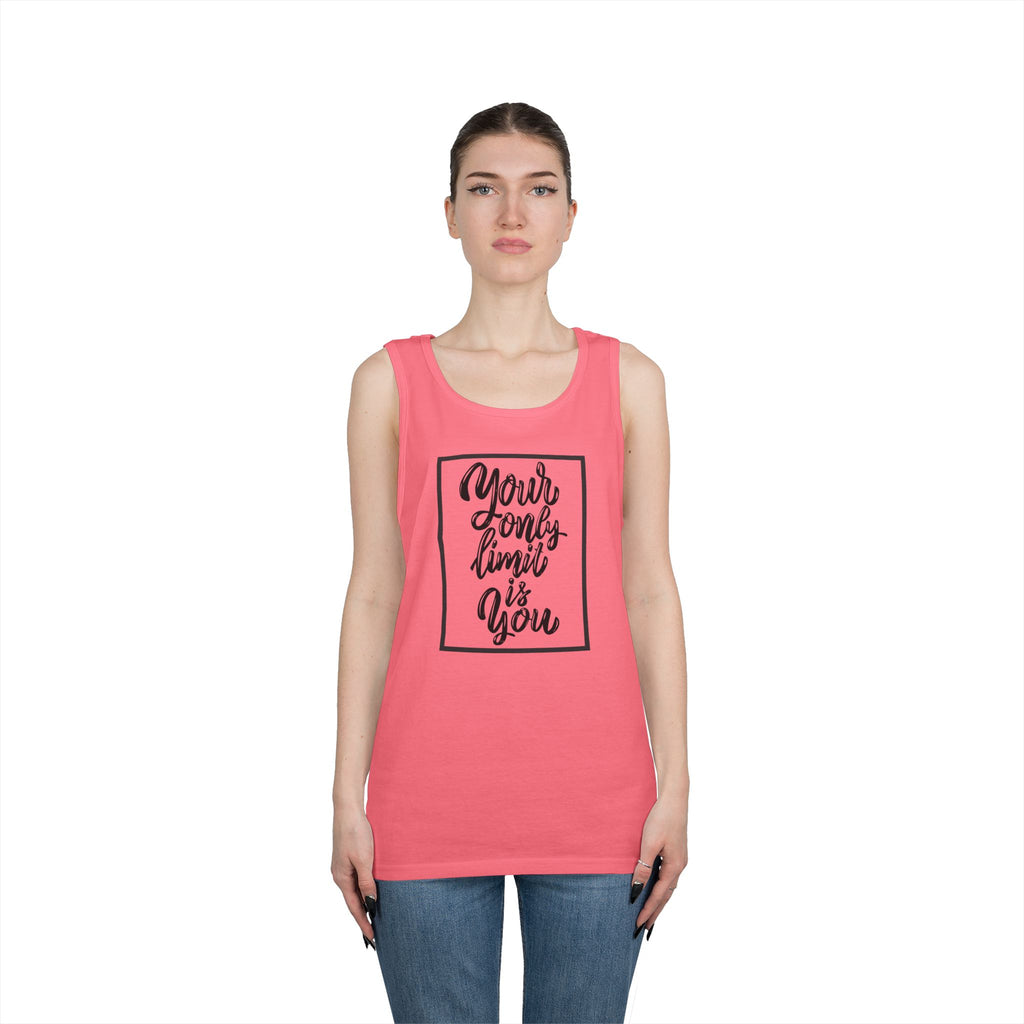 Inspirational 'Your Only Limit Is You' Tank Top
