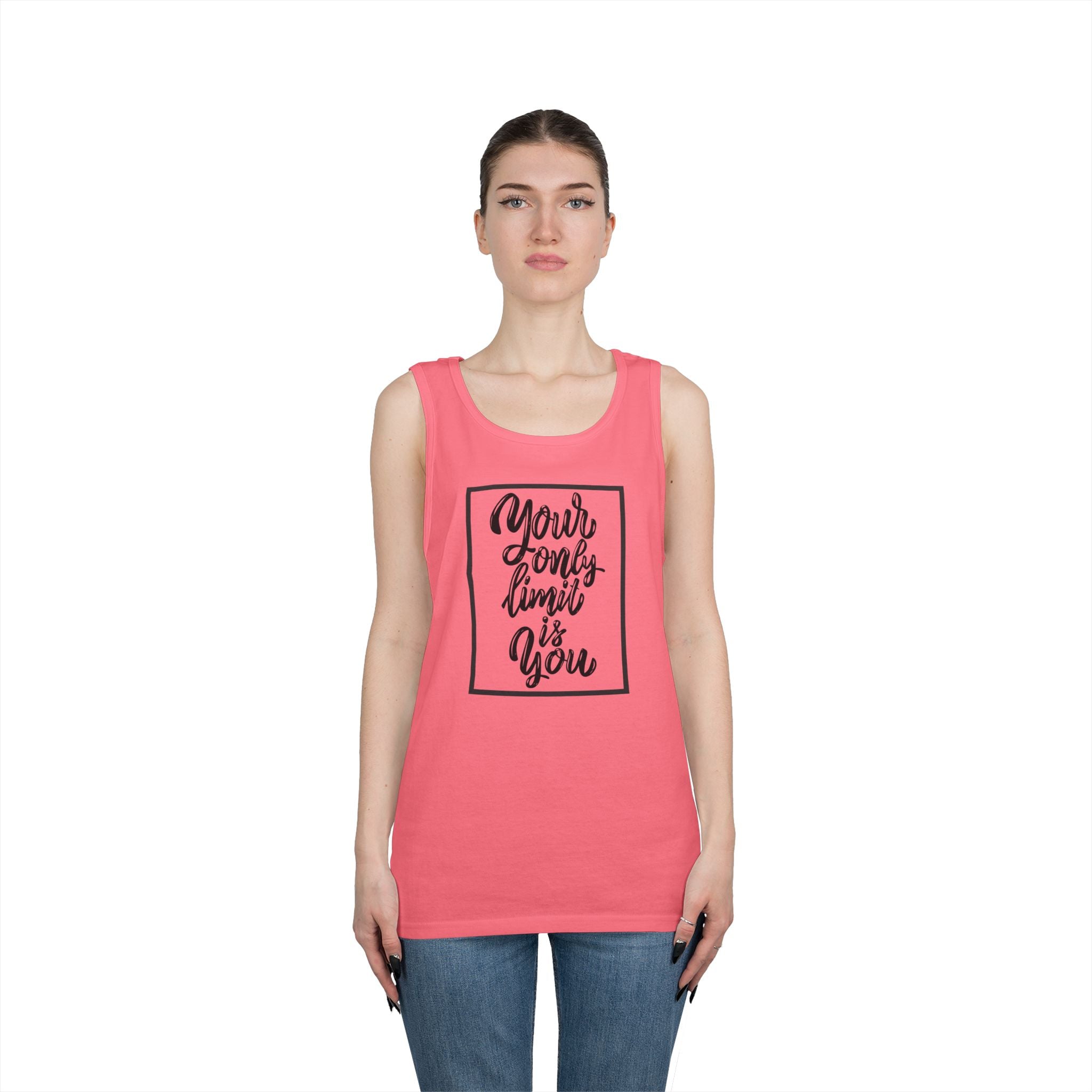 Inspirational 'Your Only Limit Is You' Tank Top