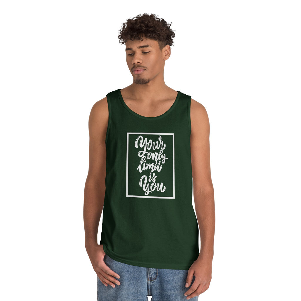 Inspirational 'Your Only Limit Is You' Tank Top