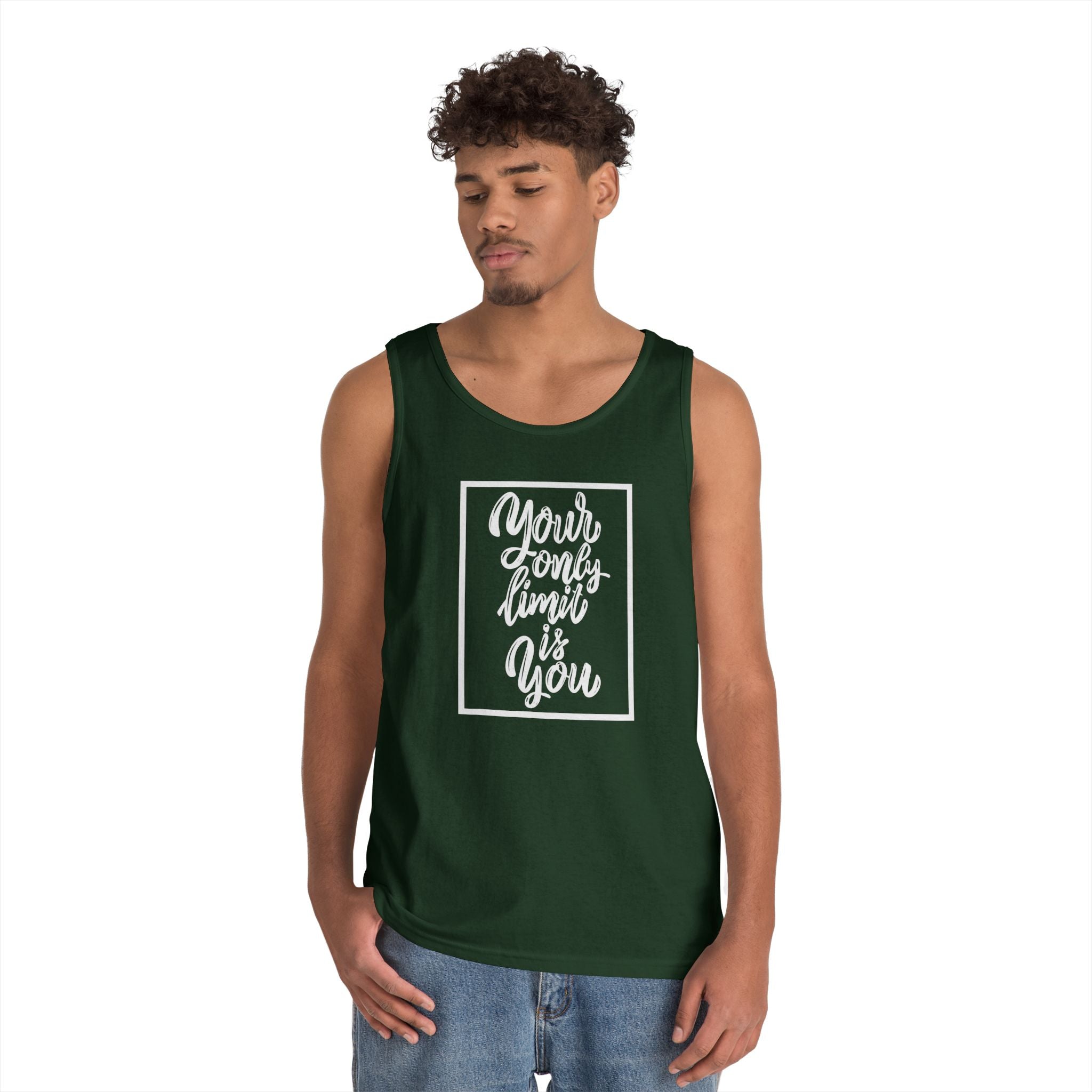 Inspirational 'Your Only Limit Is You' Tank Top