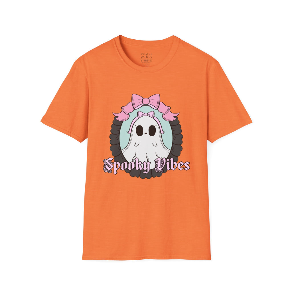 Spooky Vibes Ghost T-Shirt