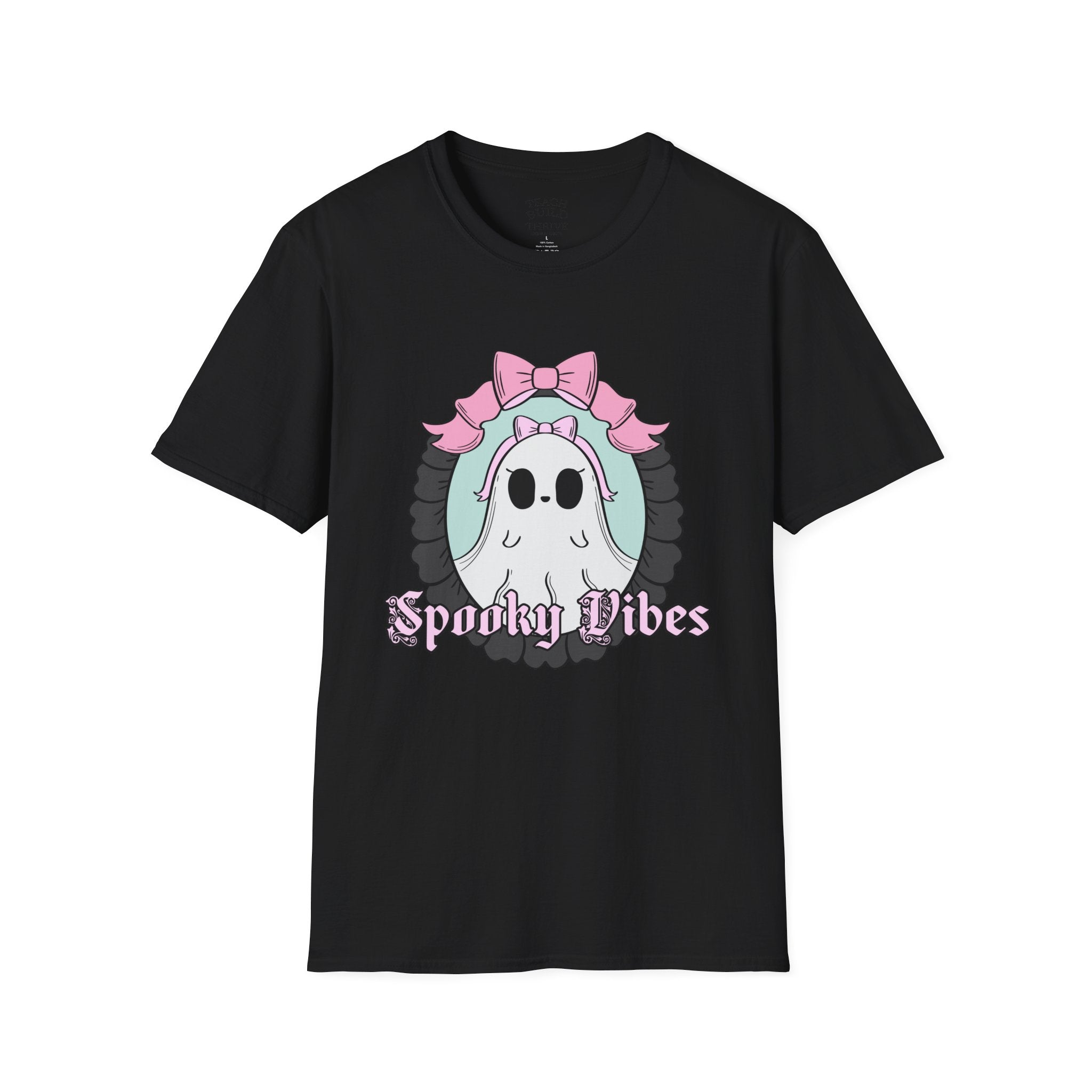 Spooky Vibes Ghost T-Shirt