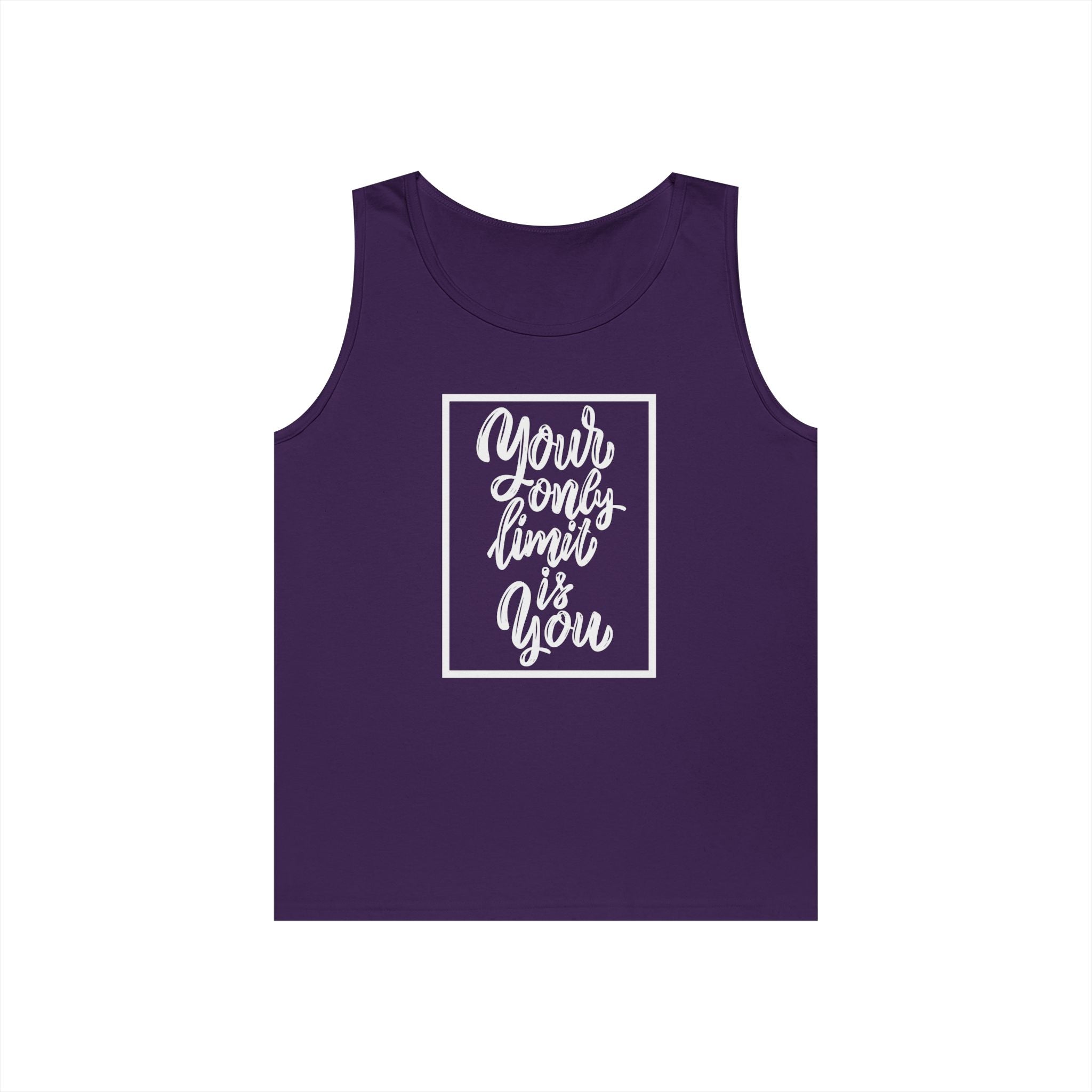Inspirational 'Your Only Limit Is You' Tank Top