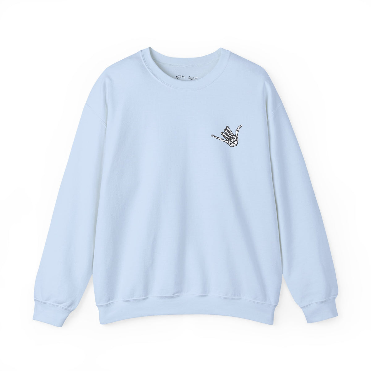 Crewneck Sweatshirt – 'I Speak My Mind Because It Hurts To Bite My Tongue' Graphic
