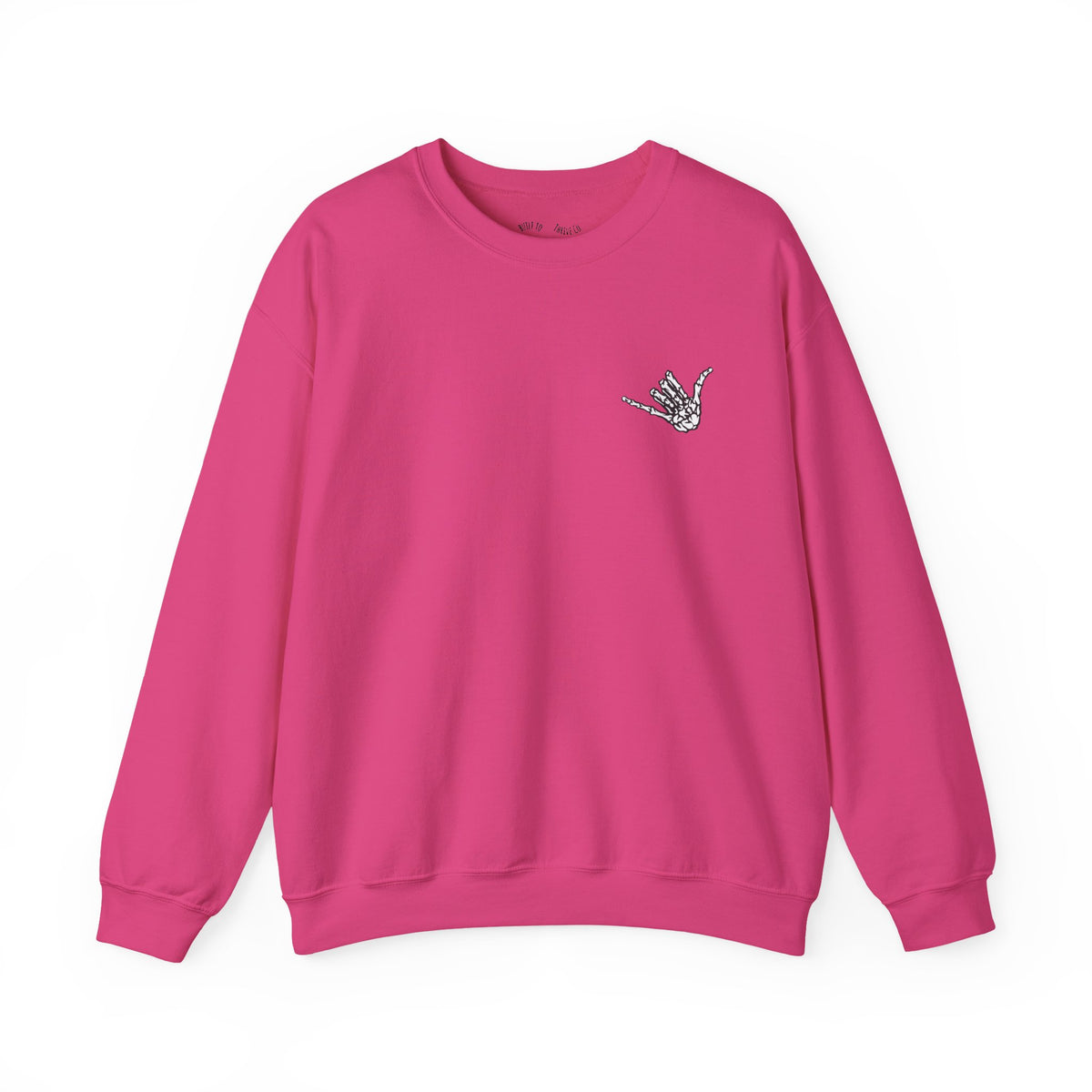 Crewneck Sweatshirt – 'I Speak My Mind Because It Hurts To Bite My Tongue' Graphic