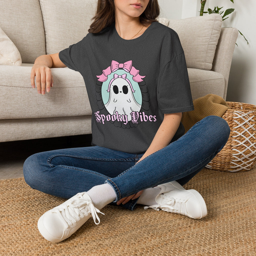 Spooky Vibes Ghost T-Shirt