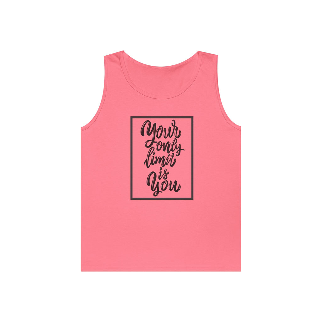 Inspirational 'Your Only Limit Is You' Tank Top