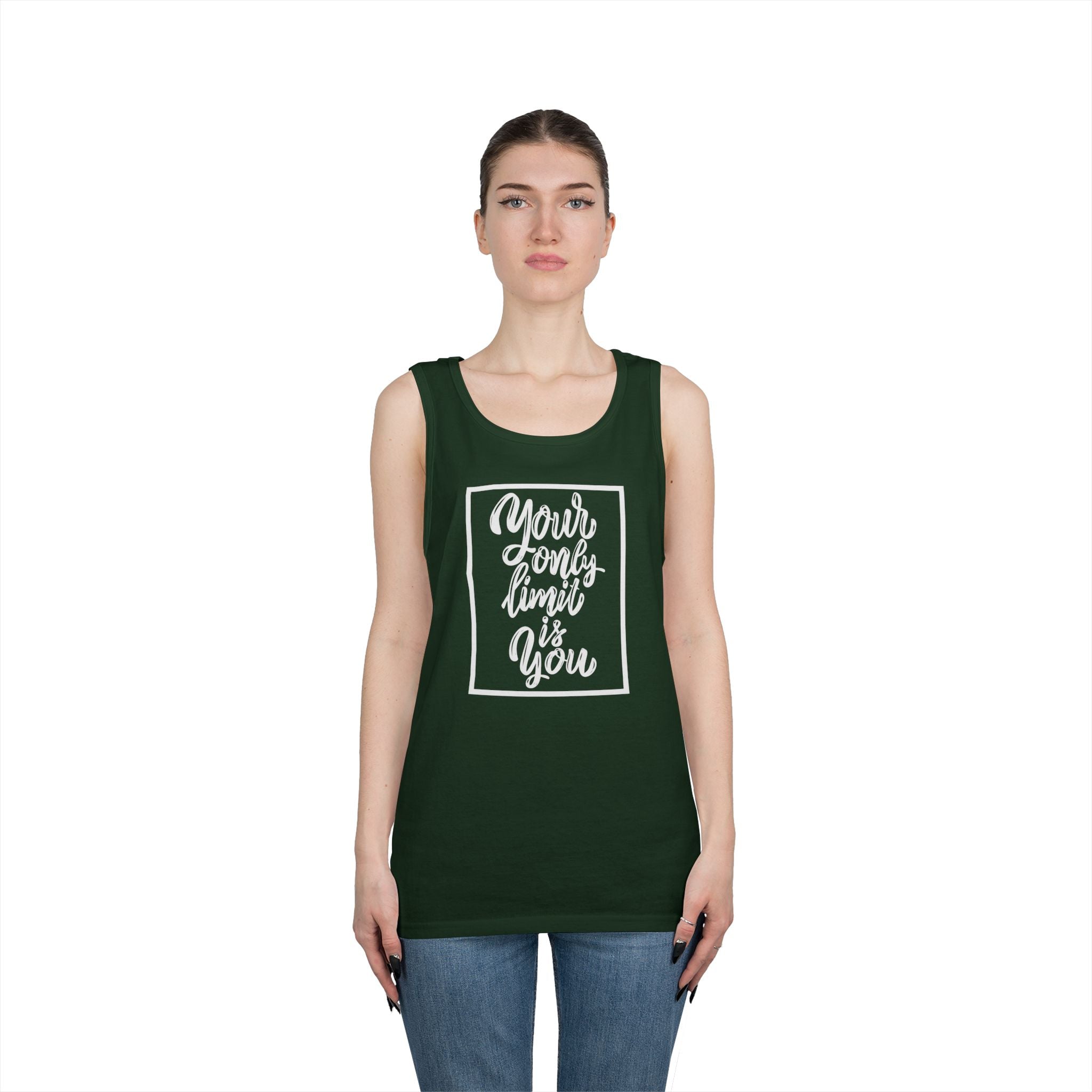 Inspirational 'Your Only Limit Is You' Tank Top