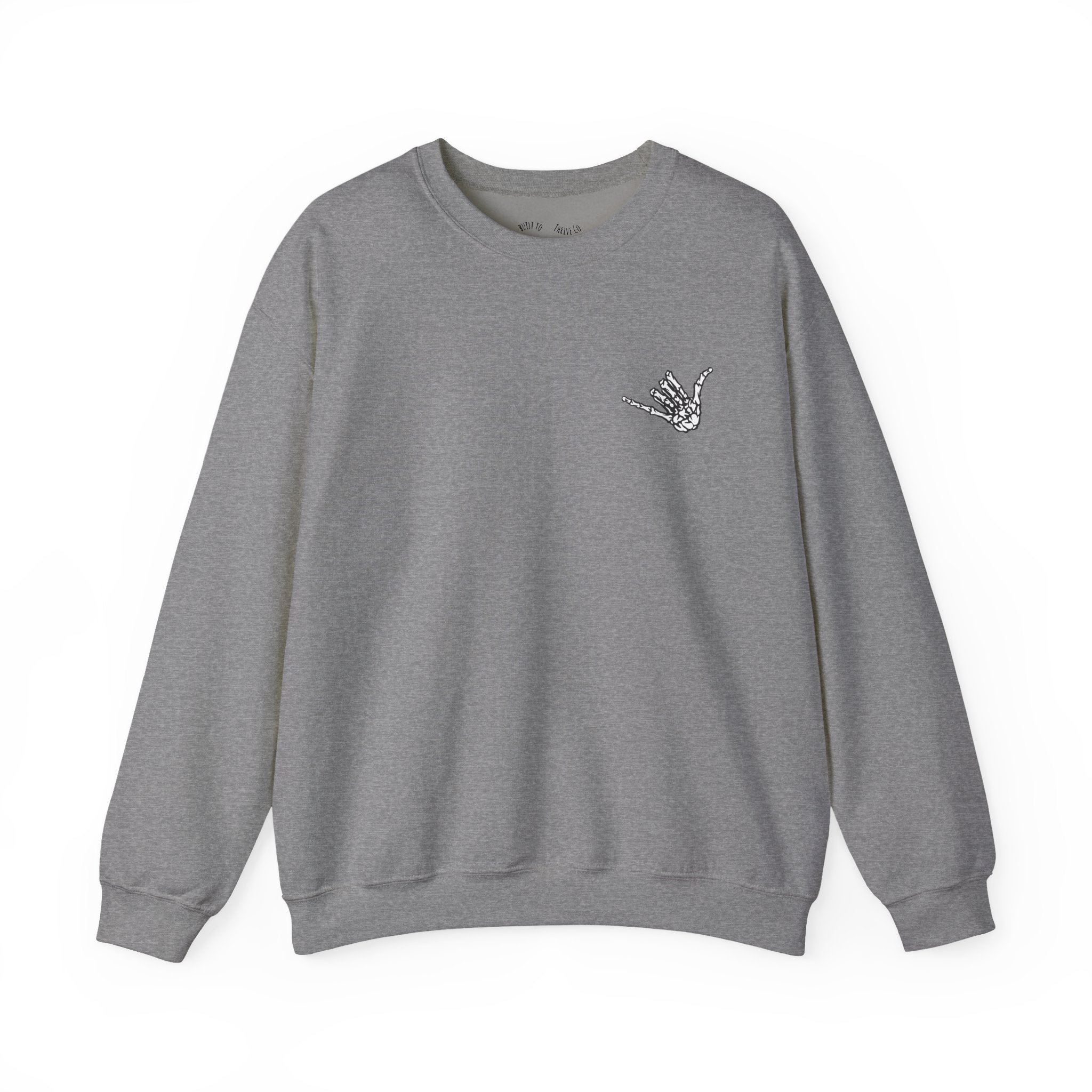 Crewneck Sweatshirt – 'I Speak My Mind Because It Hurts To Bite My Tongue' Graphic