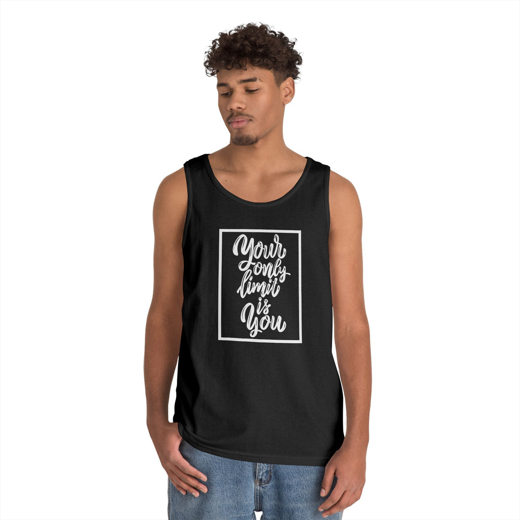 Inspirational 'Your Only Limit Is You' Tank Top