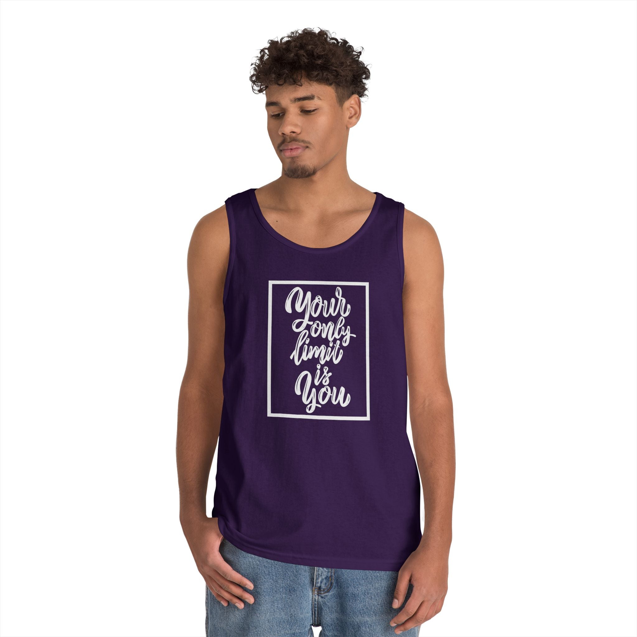 Inspirational 'Your Only Limit Is You' Tank Top