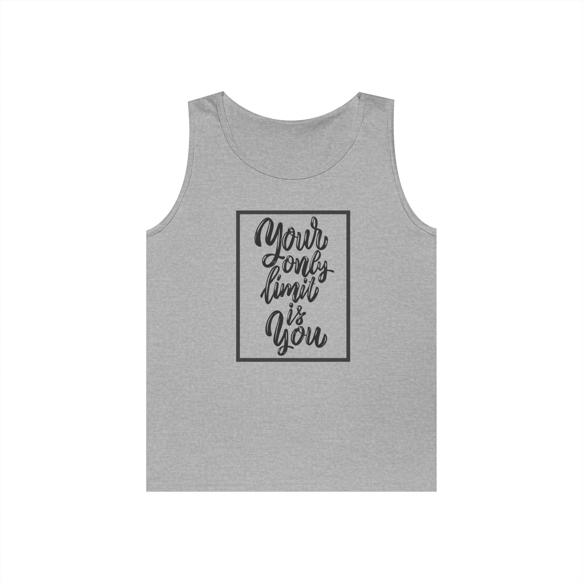 Inspirational 'Your Only Limit Is You' Tank Top