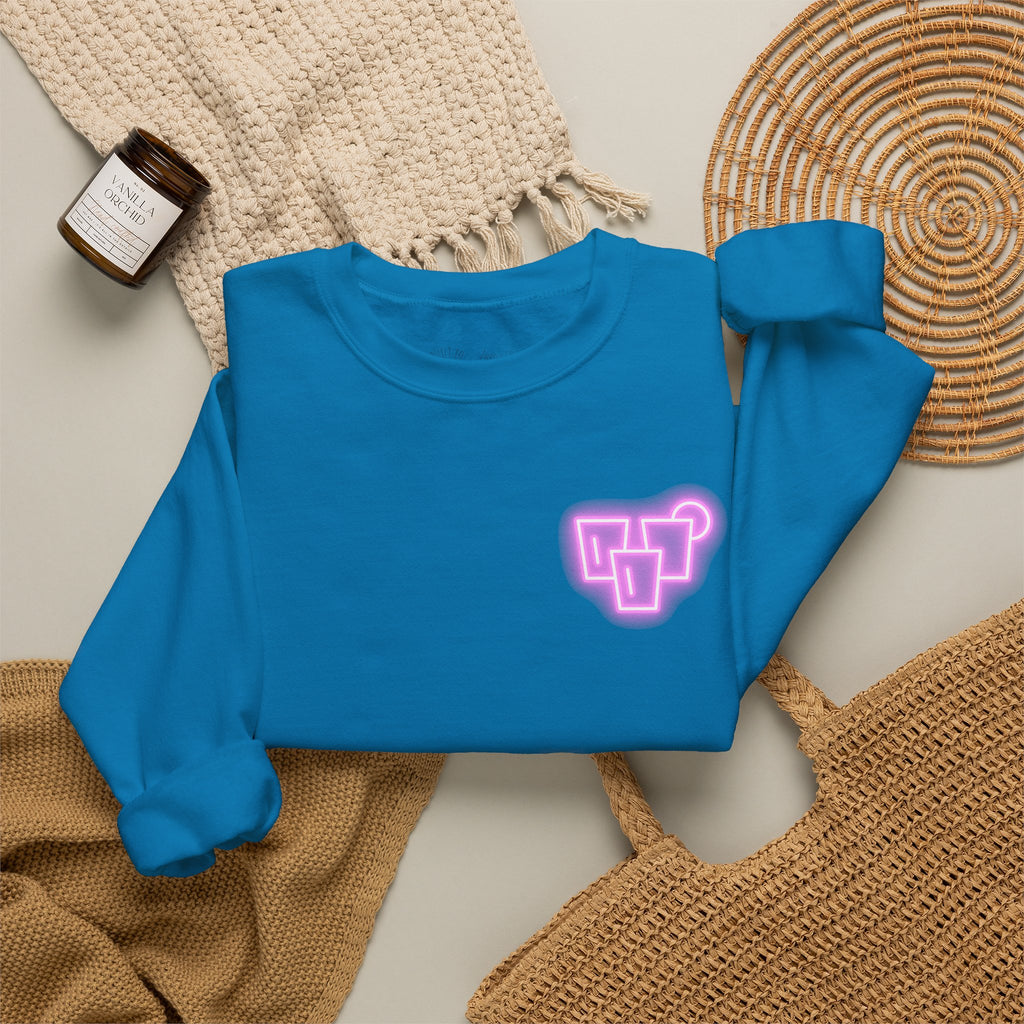 Crewneck Sweatshirt — "Trust Me You Can Dance" Vodka Graphic