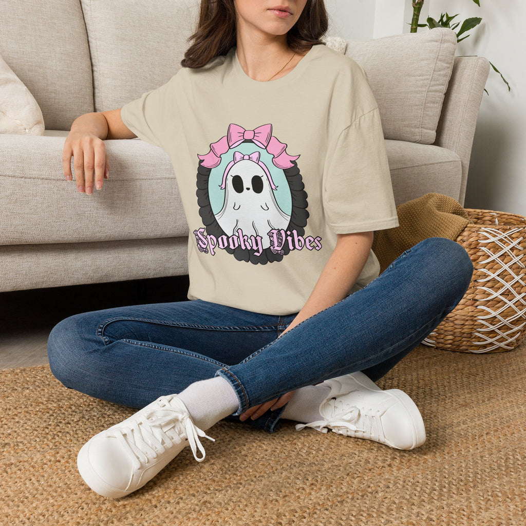 Spooky Vibes Ghost T-Shirt