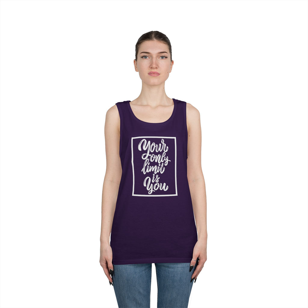 Inspirational 'Your Only Limit Is You' Tank Top