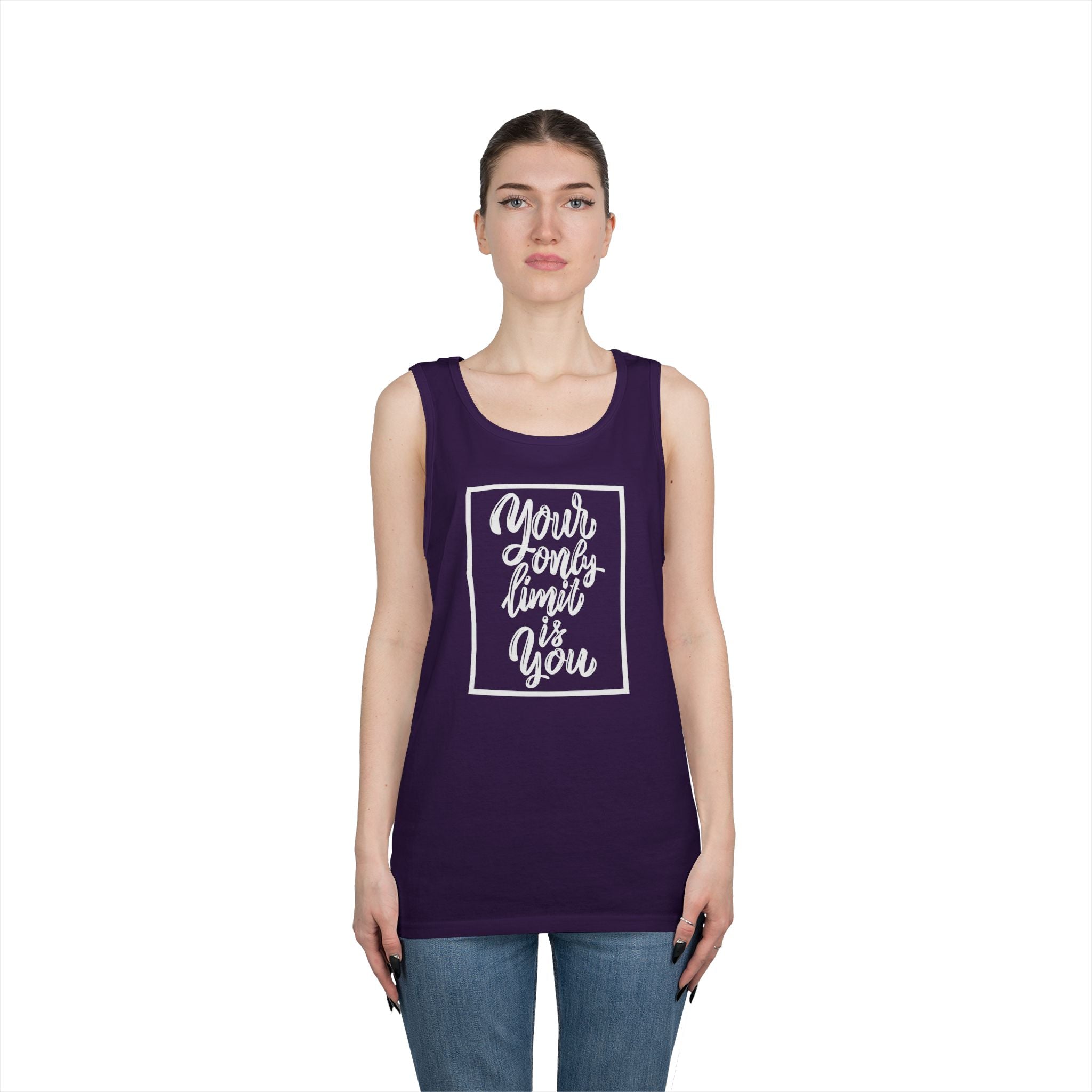 Inspirational 'Your Only Limit Is You' Tank Top