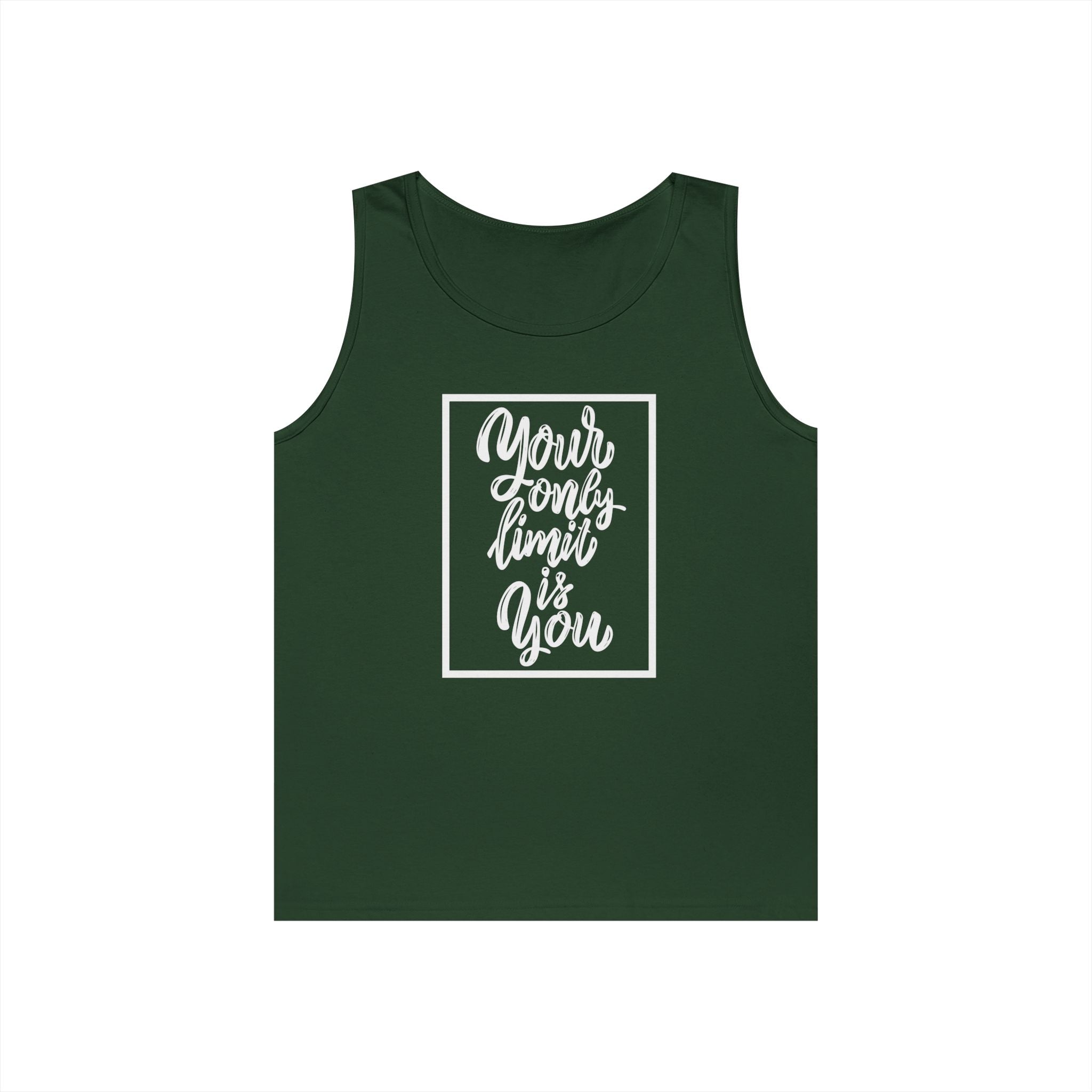 Inspirational 'Your Only Limit Is You' Tank Top