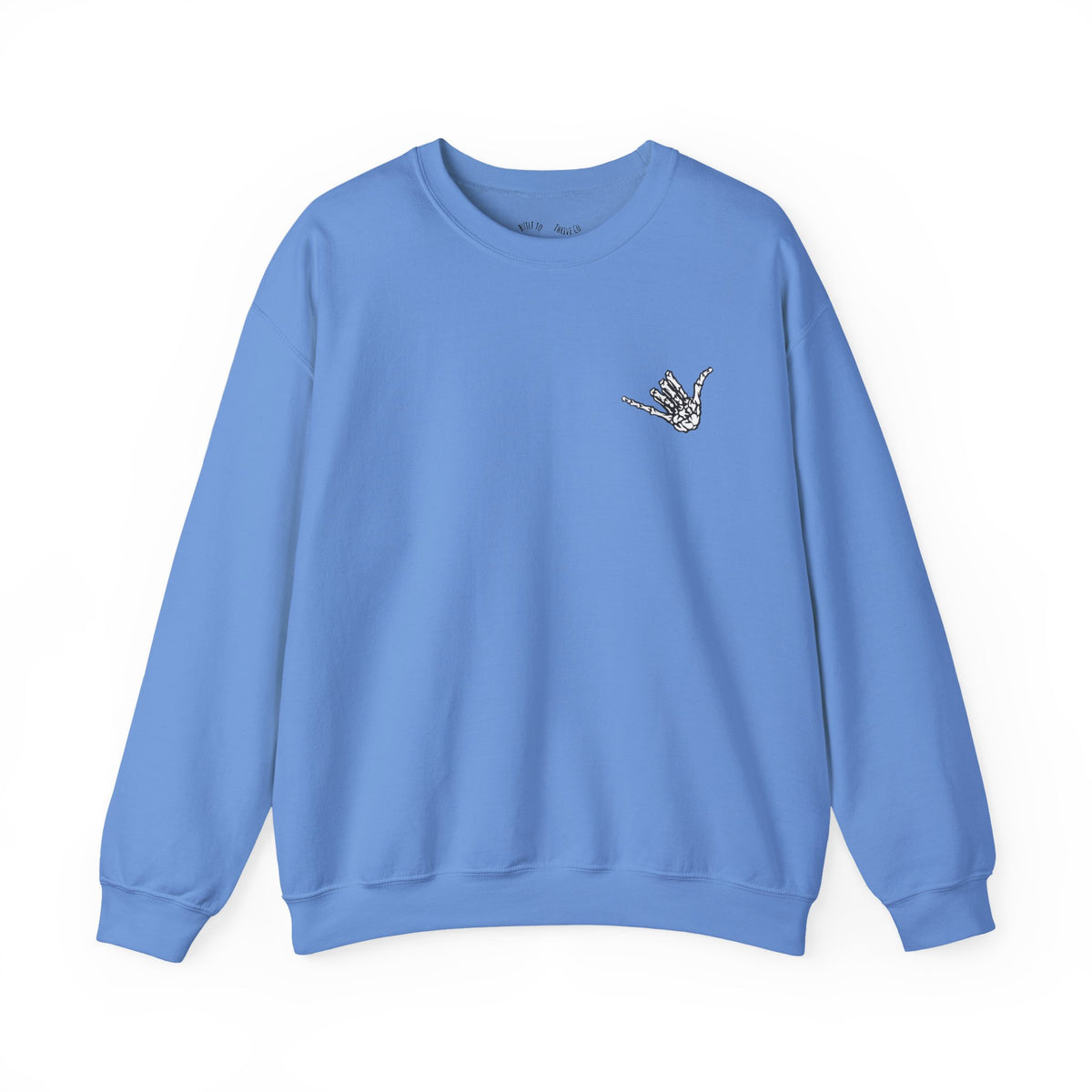 Crewneck Sweatshirt – 'I Speak My Mind Because It Hurts To Bite My Tongue' Graphic