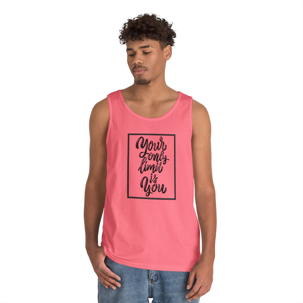 Inspirational 'Your Only Limit Is You' Tank Top