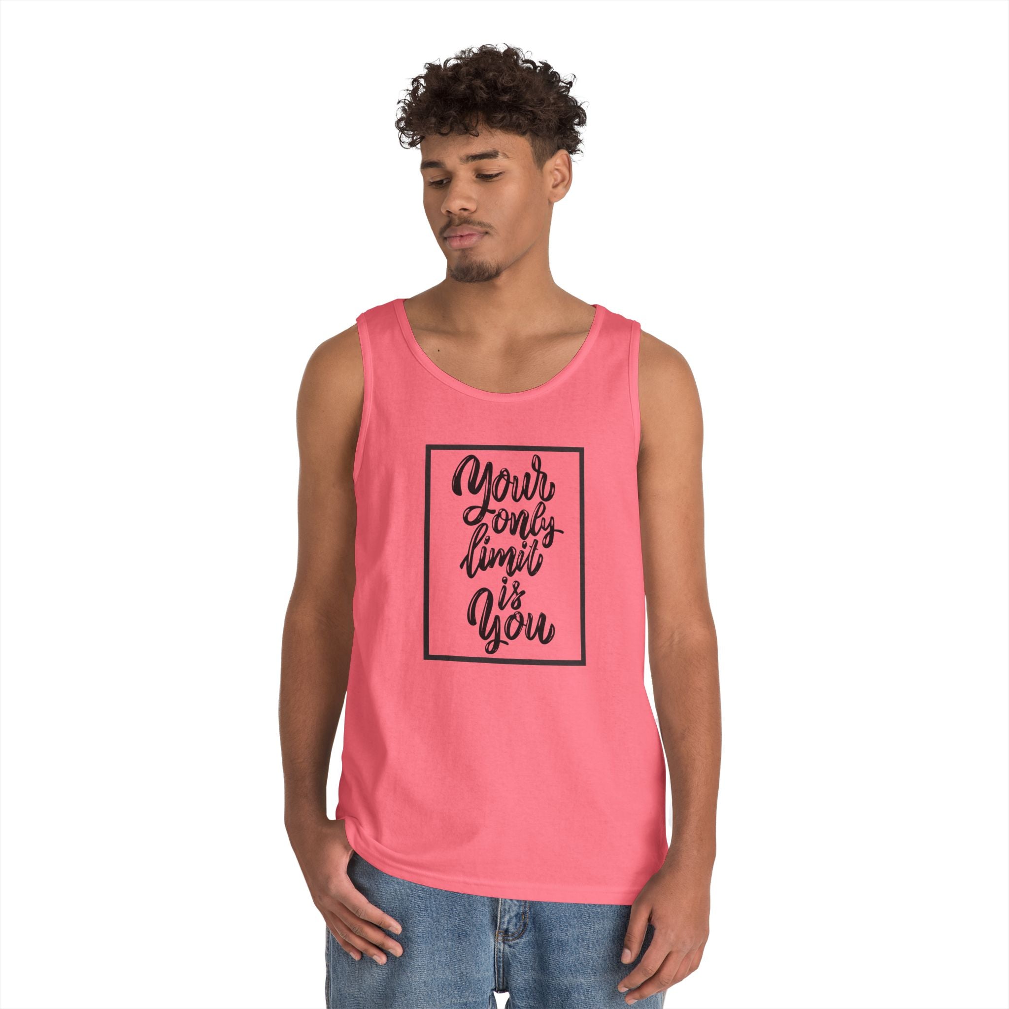 Inspirational 'Your Only Limit Is You' Tank Top