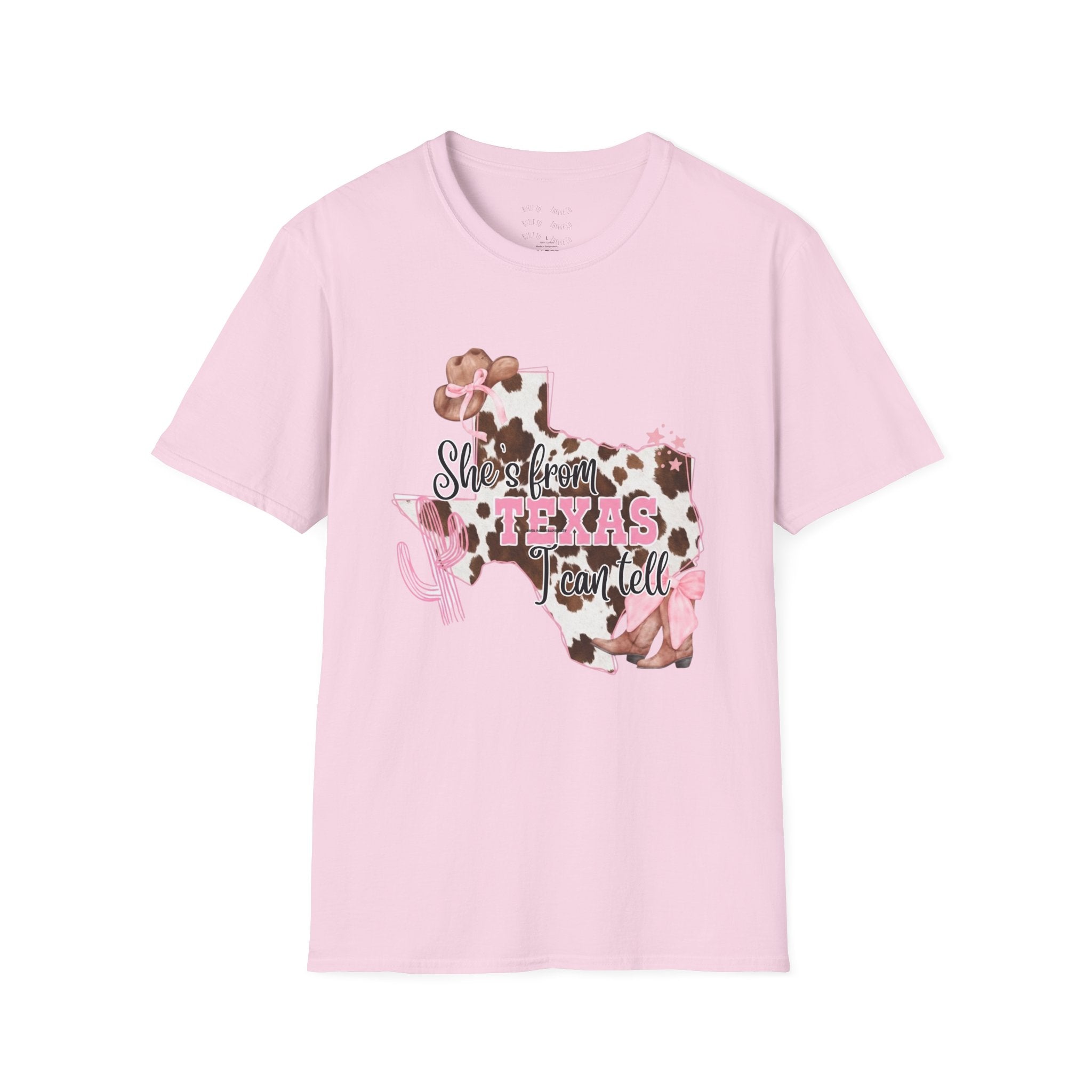 She’s from Texas Unisex Softstyle T-Shirt