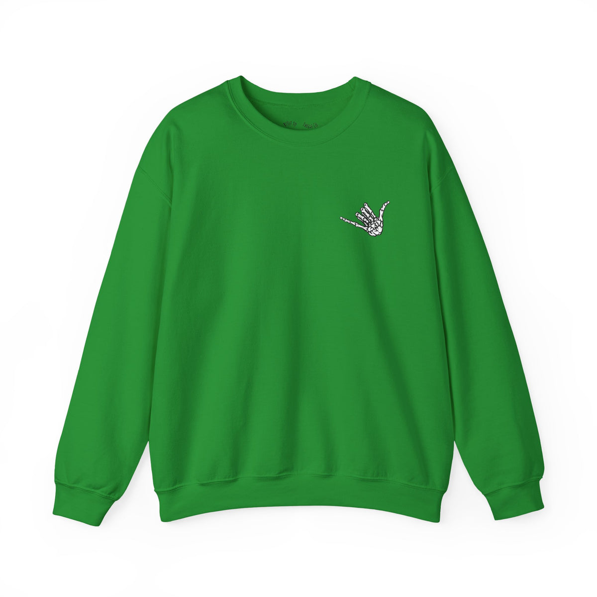 Crewneck Sweatshirt – 'I Speak My Mind Because It Hurts To Bite My Tongue' Graphic