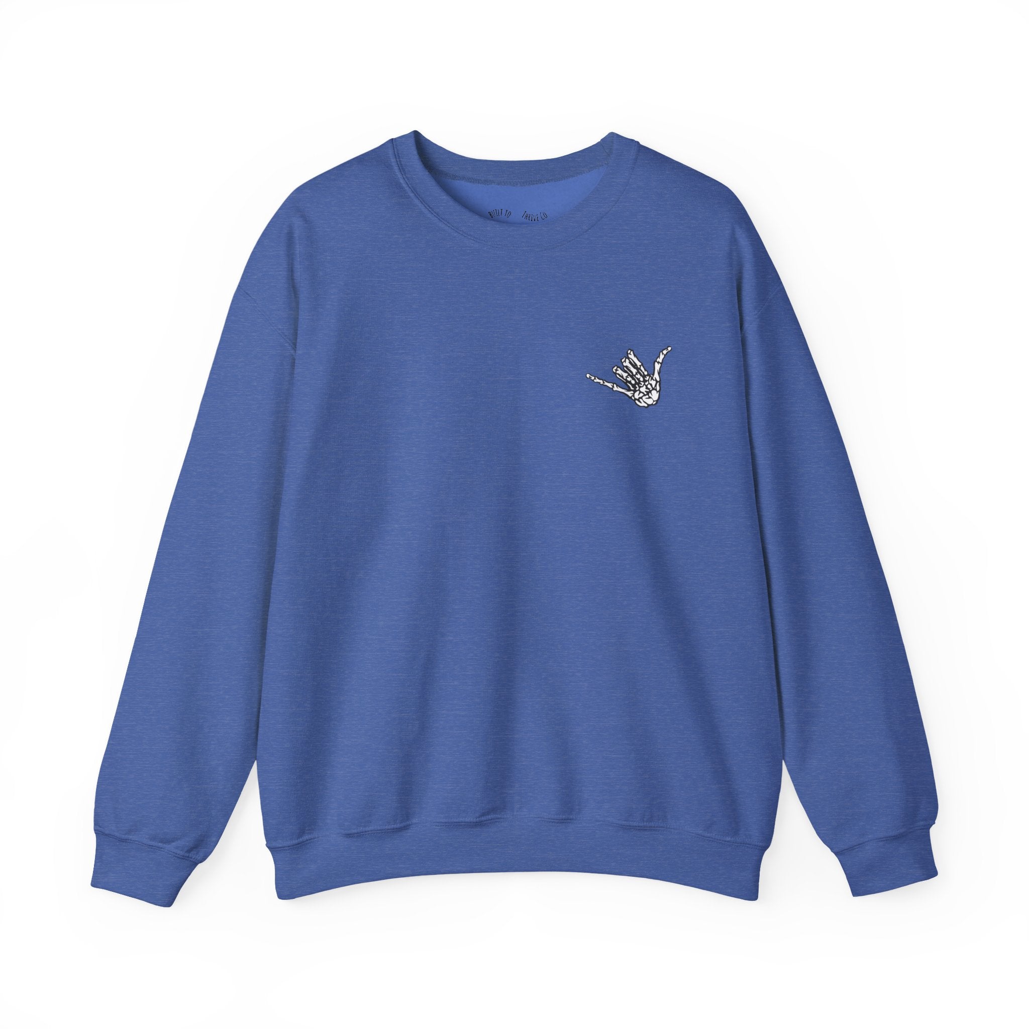 Crewneck Sweatshirt – 'I Speak My Mind Because It Hurts To Bite My Tongue' Graphic