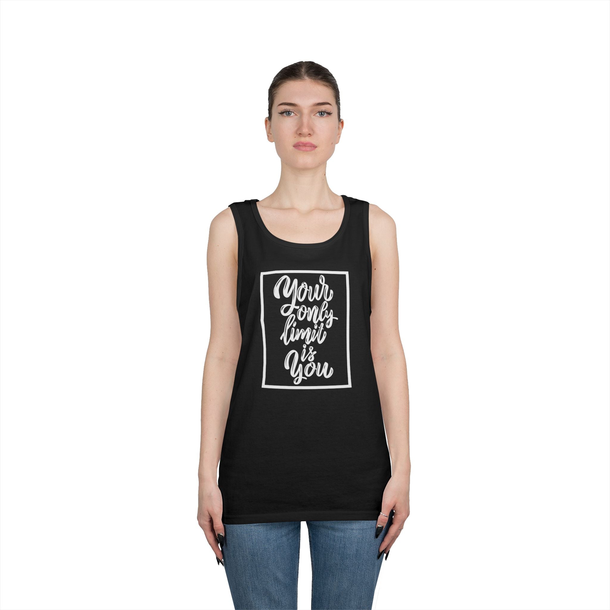 Inspirational 'Your Only Limit Is You' Tank Top