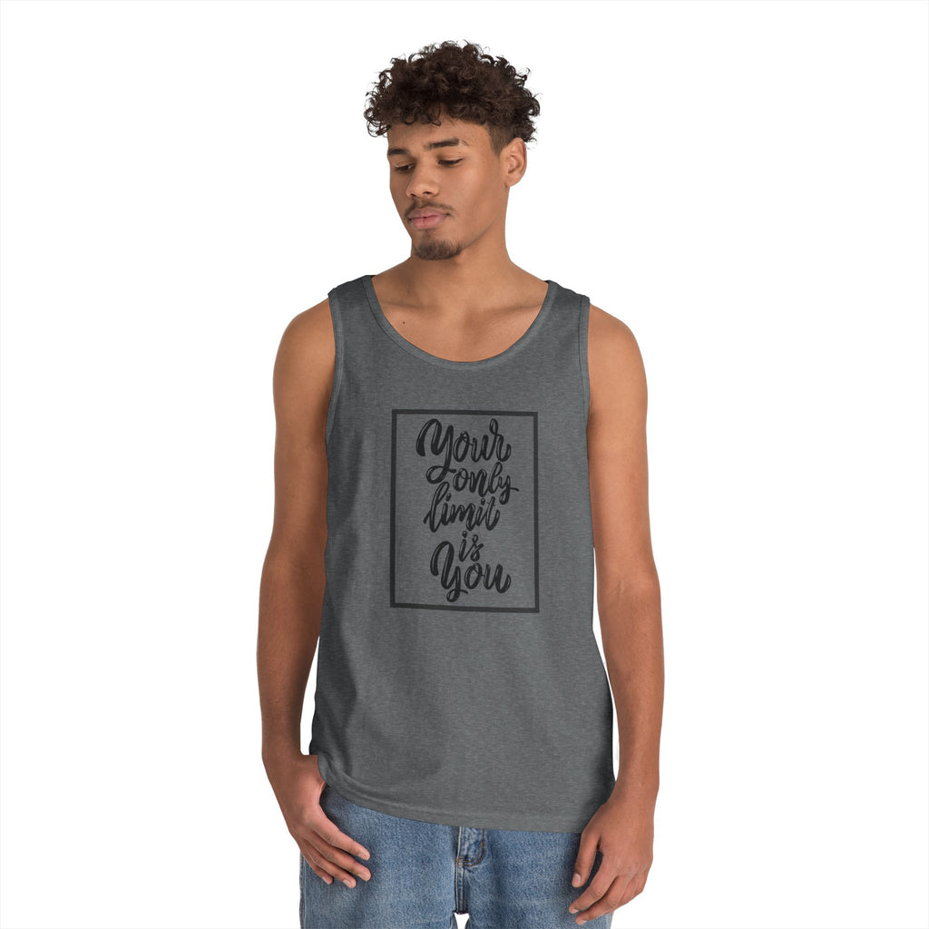 Inspirational 'Your Only Limit Is You' Tank Top