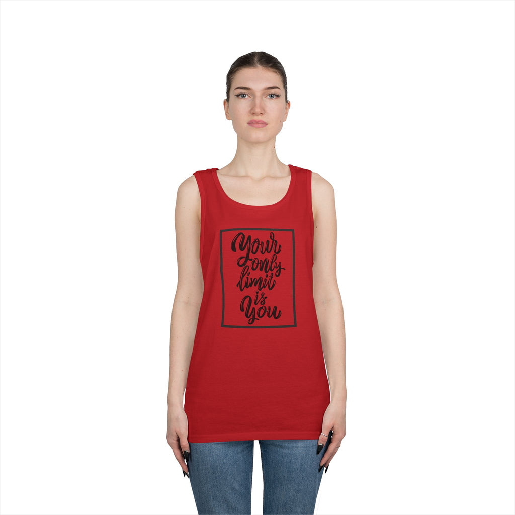 Inspirational 'Your Only Limit Is You' Tank Top