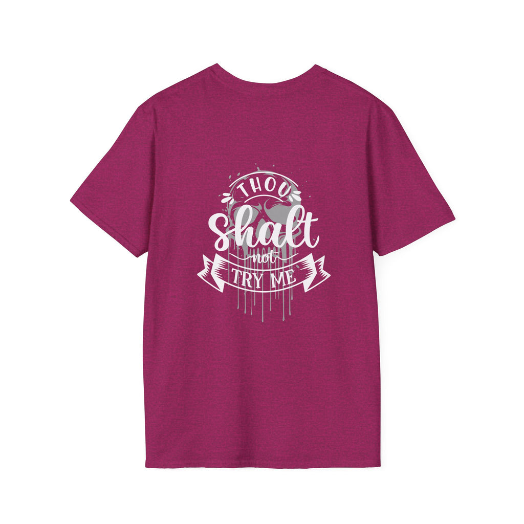 Skull Drip T-Shirt — Minimal Grunge Skull Chest Graphic