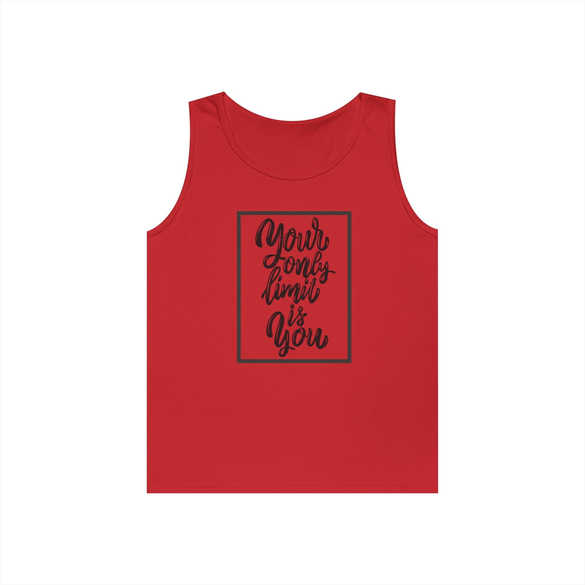 Inspirational 'Your Only Limit Is You' Tank Top