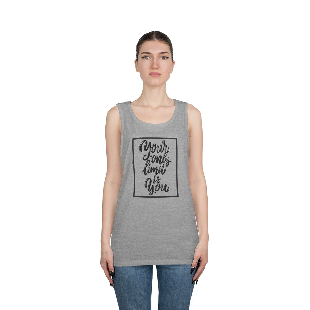 Inspirational 'Your Only Limit Is You' Tank Top