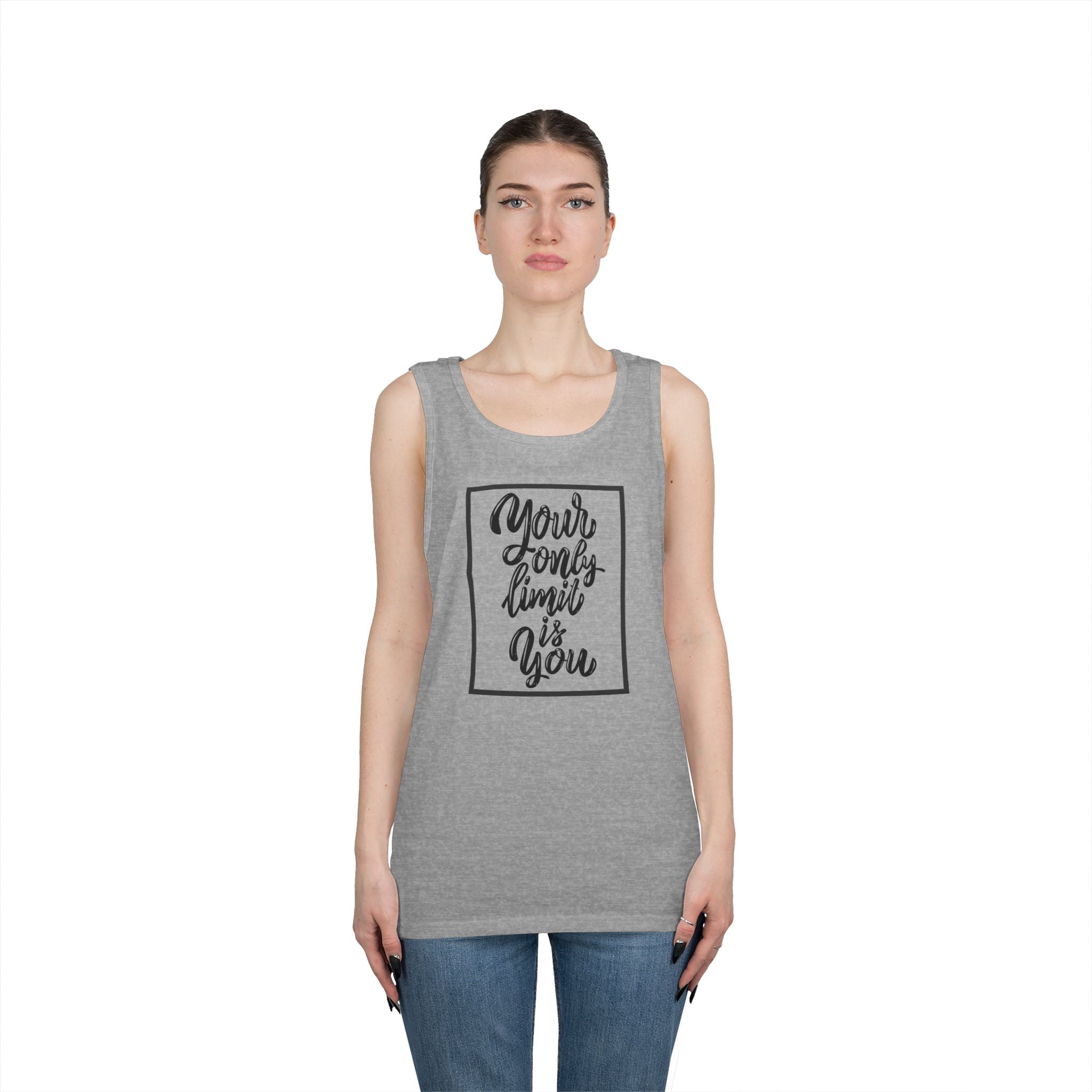 Inspirational 'Your Only Limit Is You' Tank Top