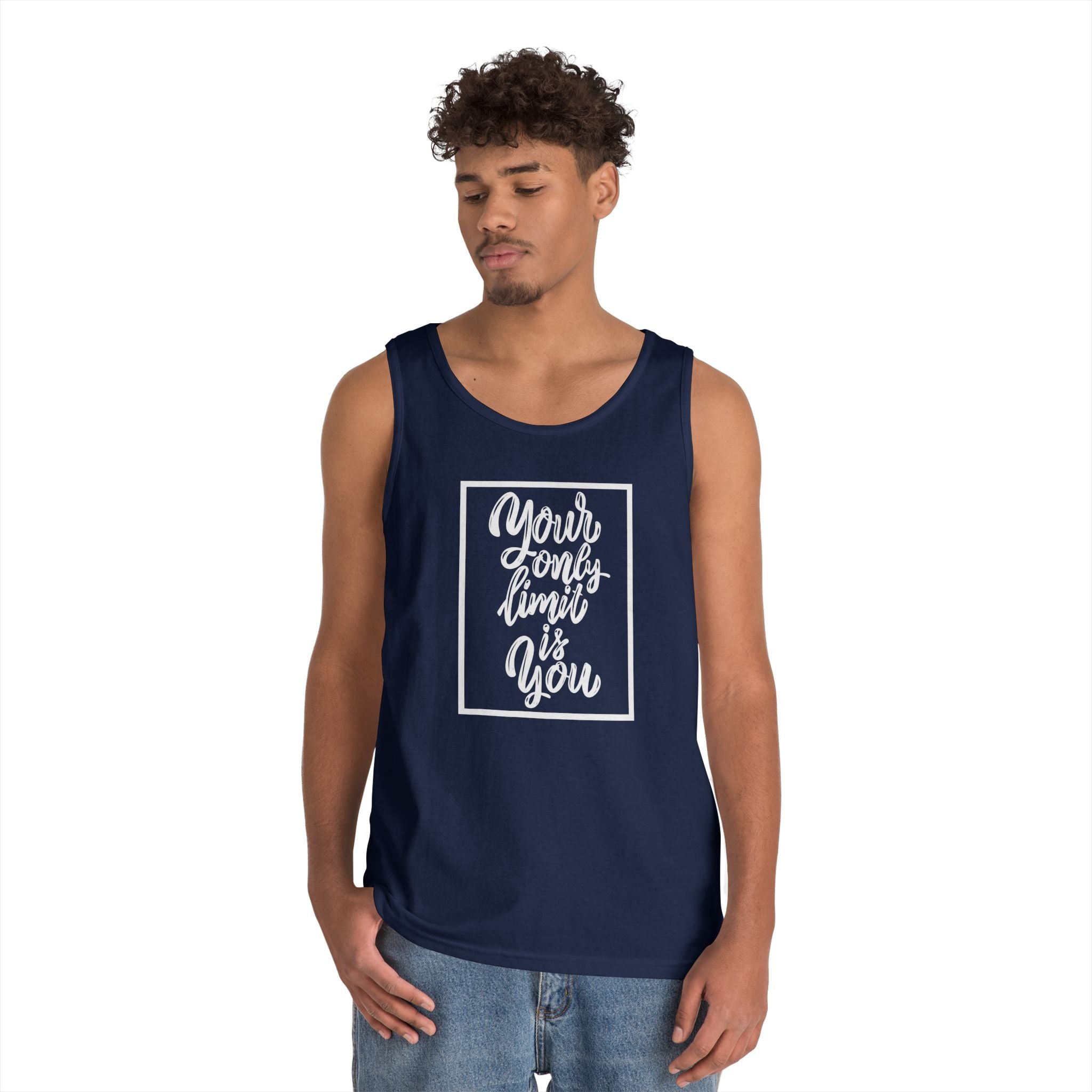 Inspirational 'Your Only Limit Is You' Tank Top